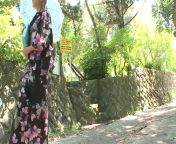 Кимоно с японки в машине стянул и заставил её минет ему сделать